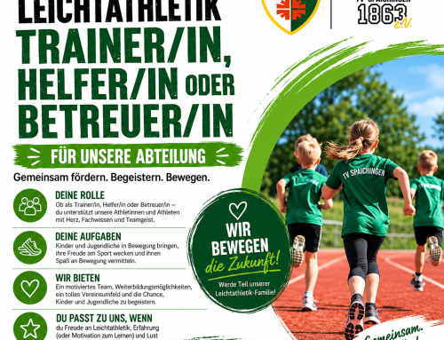 Wir suchen Verstärkung für die Leichtathletik!